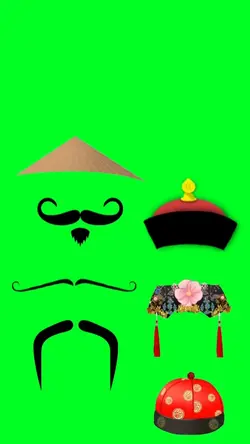 Stiker Kumis cina