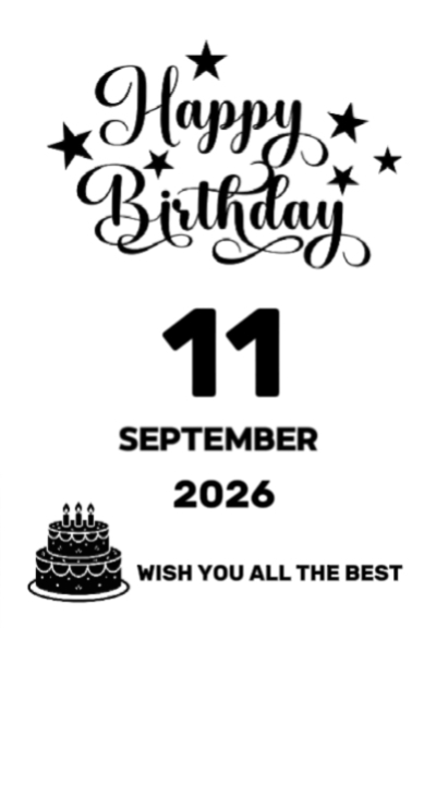 Birthday Babe 11Sept