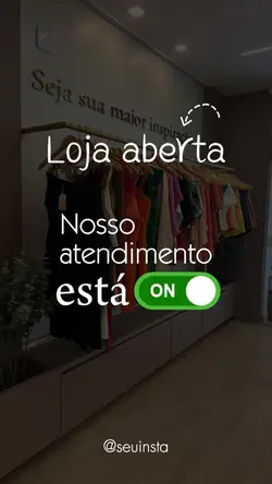 Loja aberta