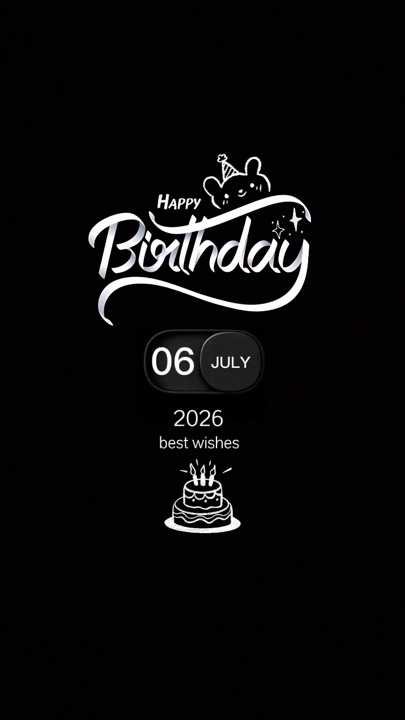 Feliz cumpleaños 6 de julio de 2026