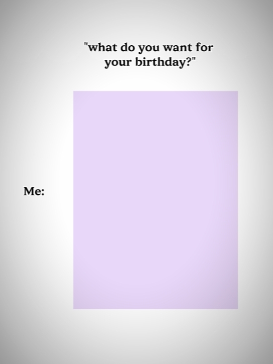 what do you want