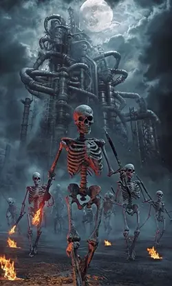 Warlord and monsters