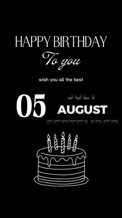 BDAY 5 AUGUST