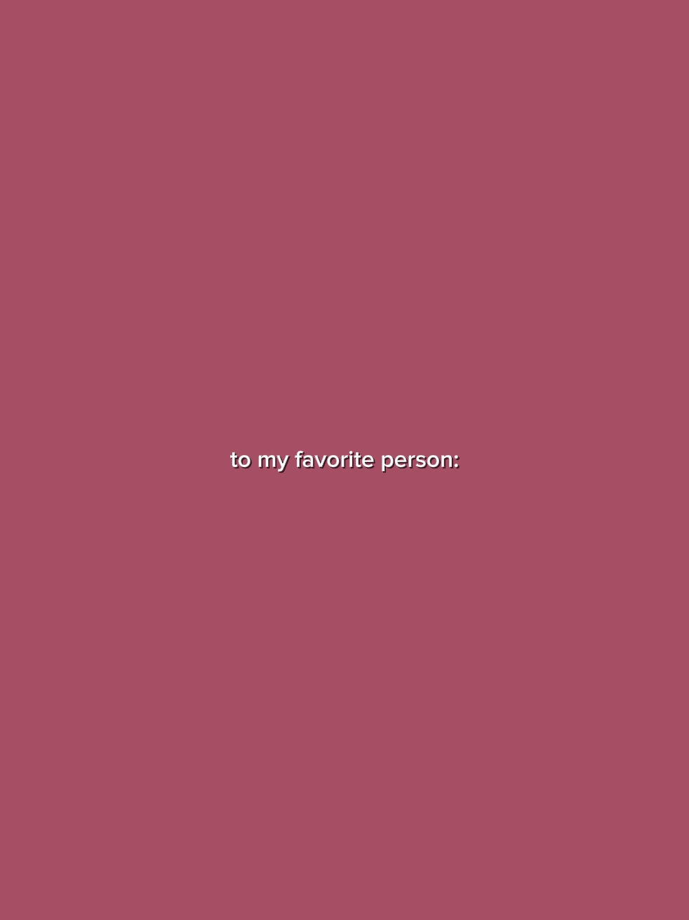 Persona favorita 