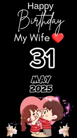 HBD Wife 31 May 