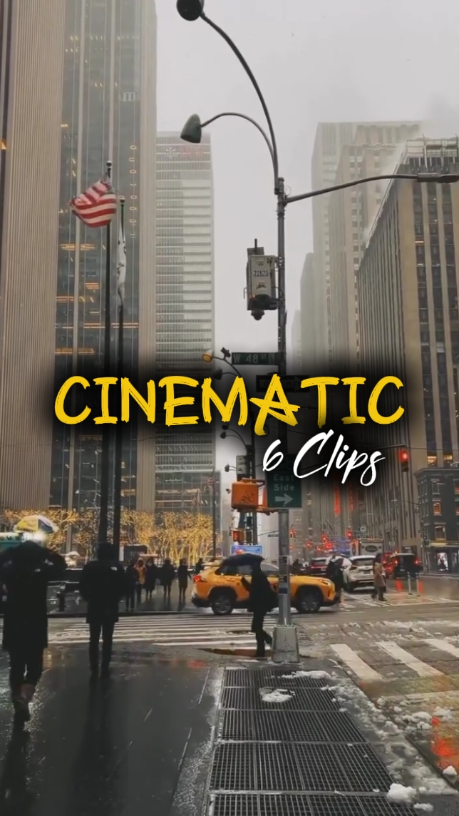 6 Clips Cinematic 