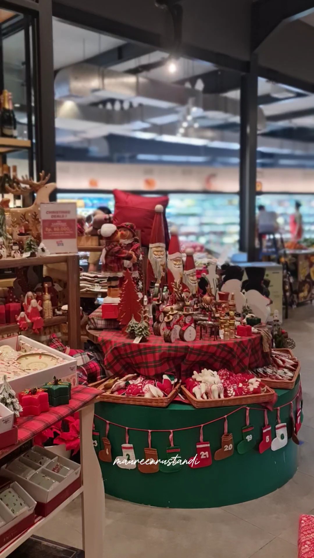 Noël en magasin