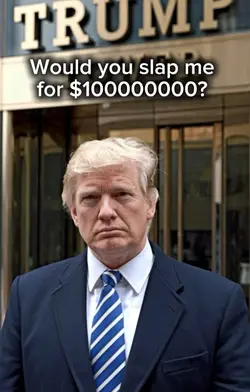 Would you slap me 
?