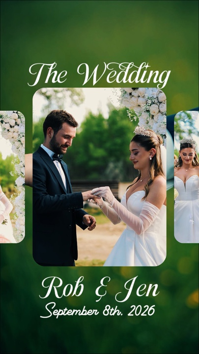 Collage de mariage
