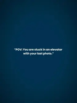 stuck in an elevator
