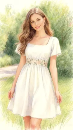 Pencil sketch colors