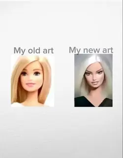My new art vs my old