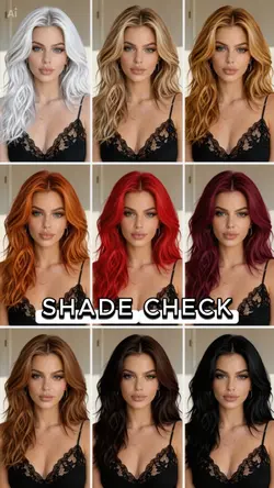 Hair color check🌹