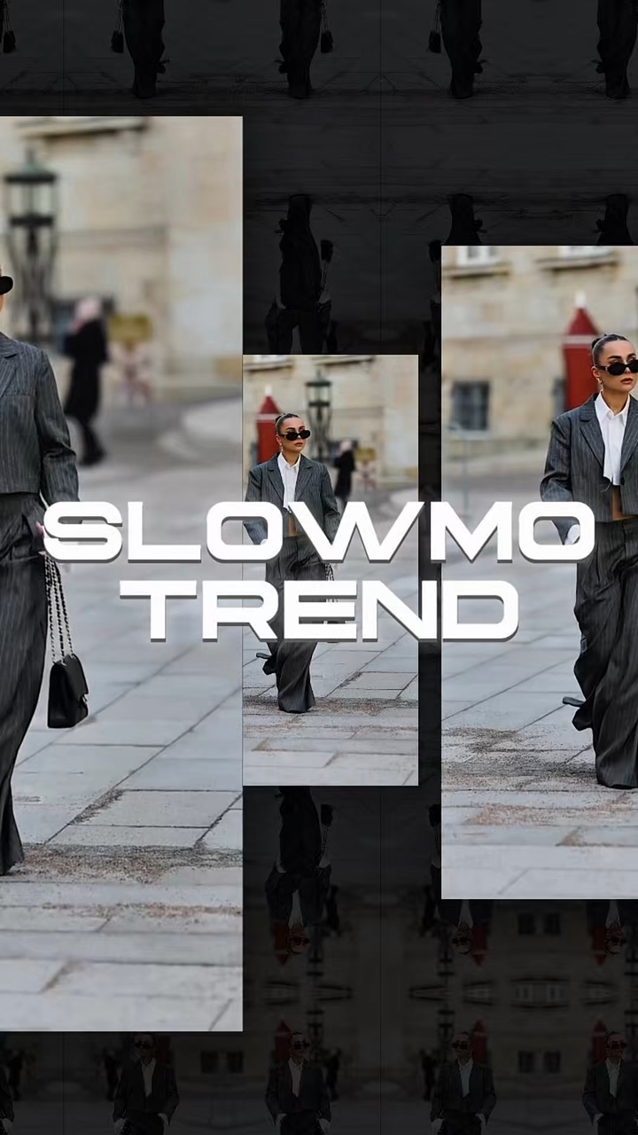 Tendencia en cámara lenta