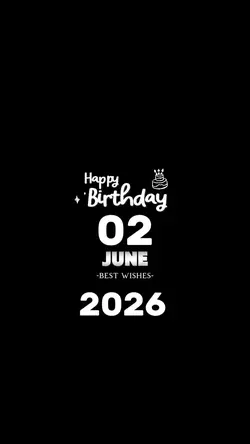 Hbd 02 June 2026