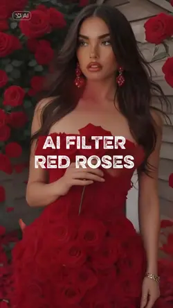 AI FILTER RED ROSES 