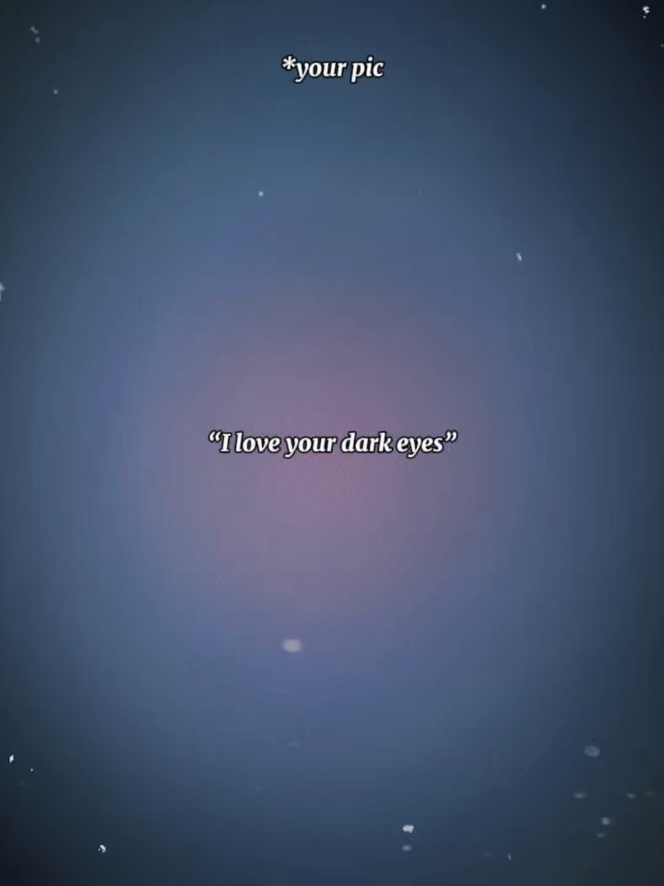 Yeux sombres