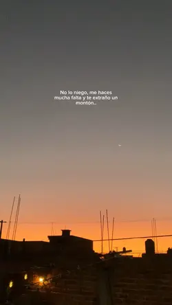 Te extraño…