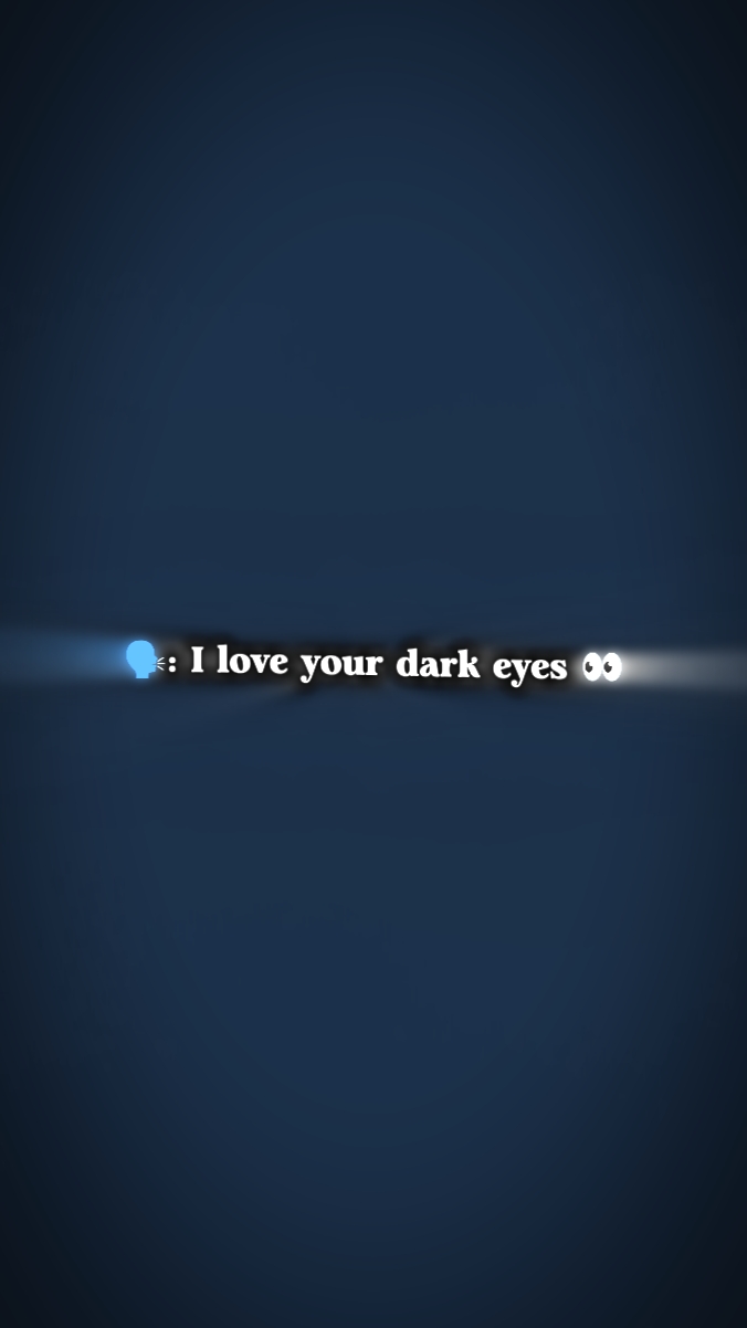 Dunkle Augen
