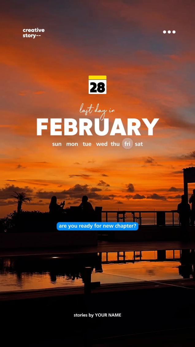 Último día de febrero 