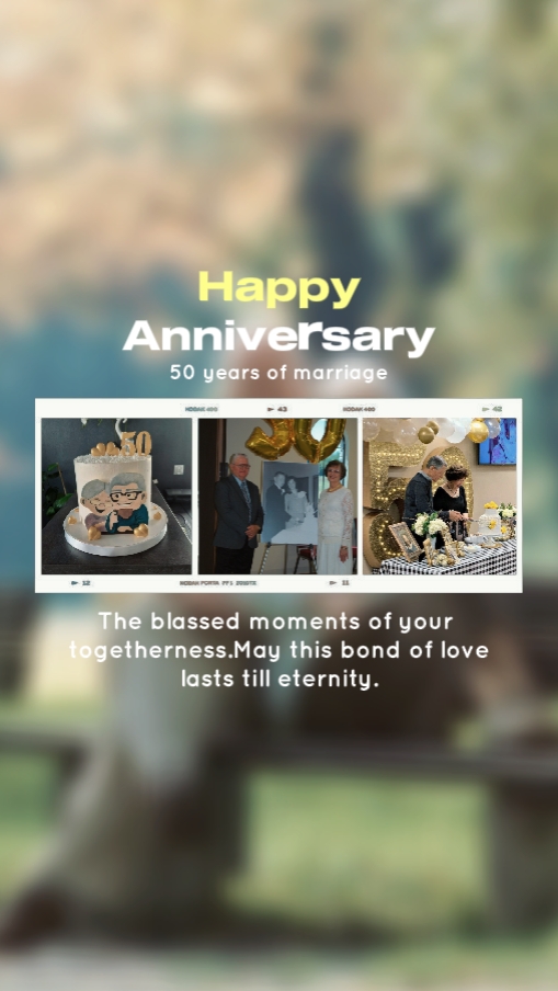 Feliz aniversario 