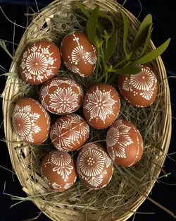 wielkanocny szablon