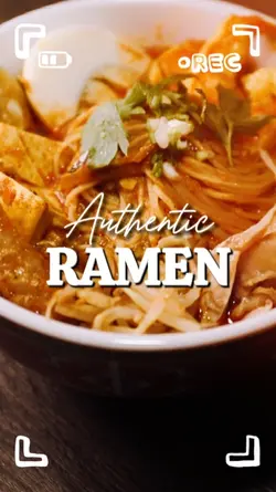 30. authentic ramen