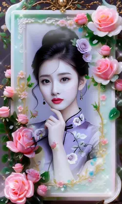 Bingkai foto cantik 