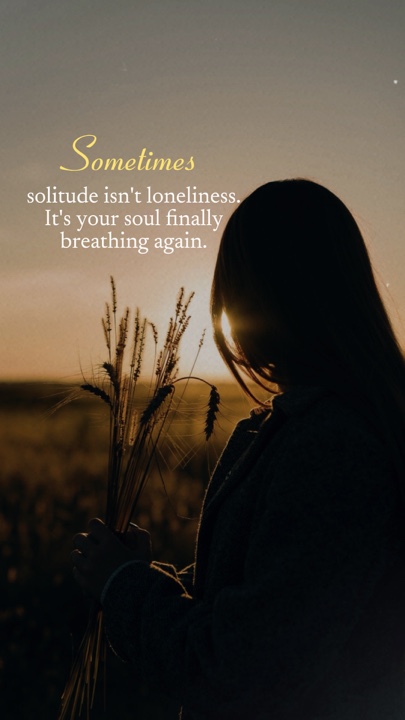 About Solitude 