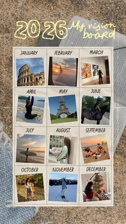 2026 vision board