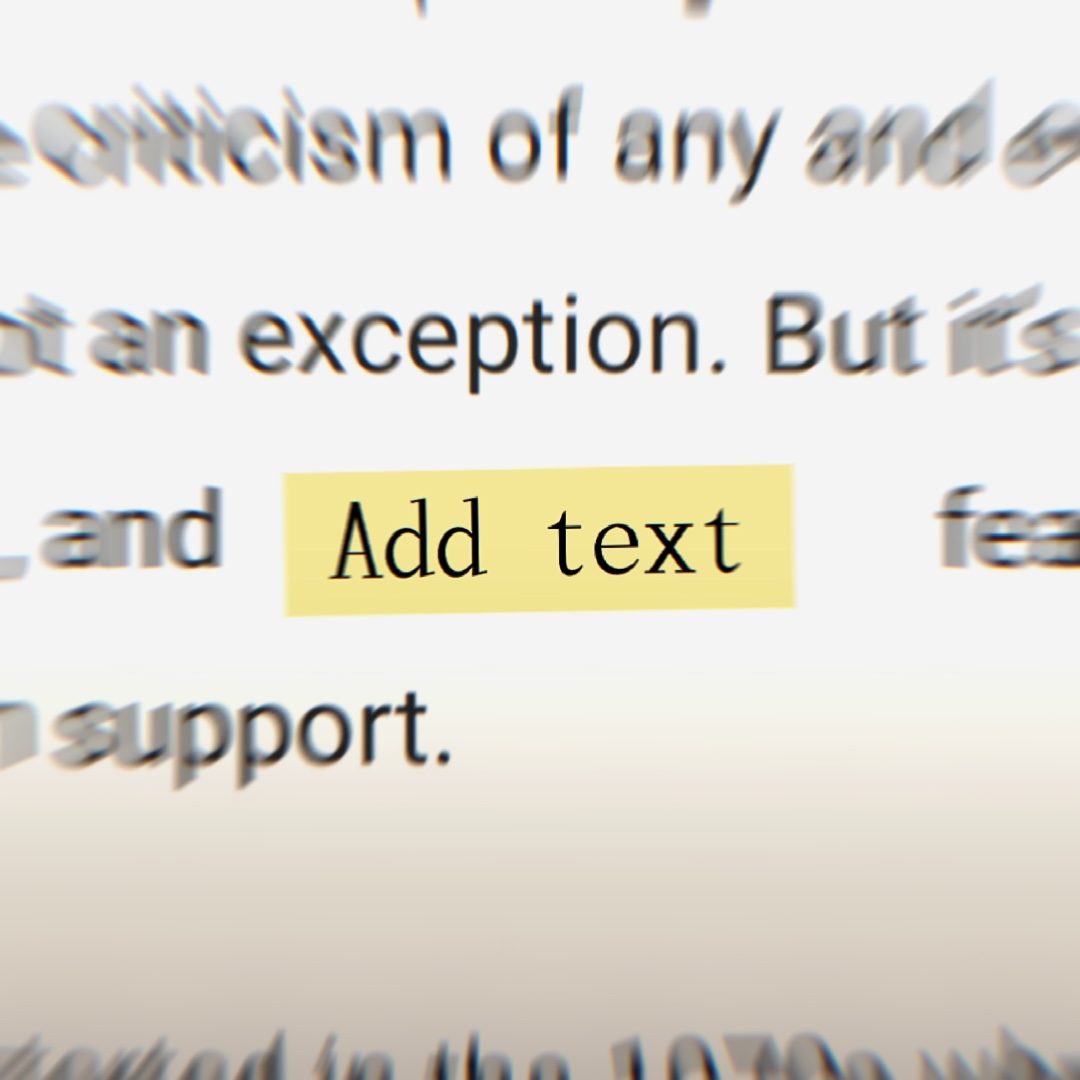 Add Text 