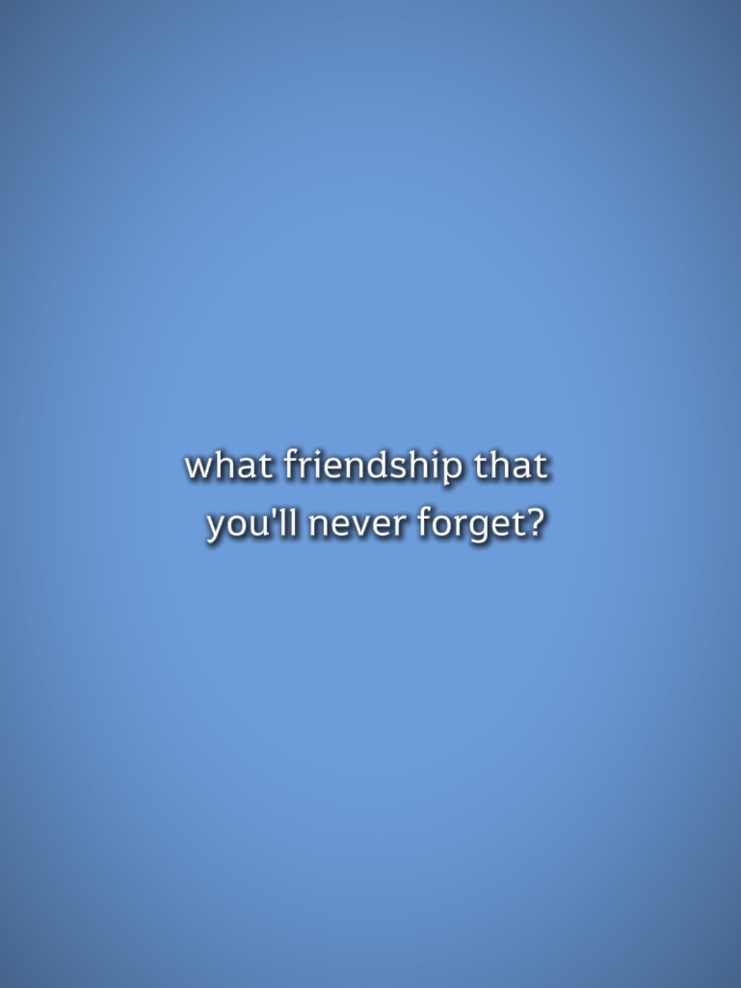 Freundschaft