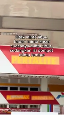 Otak minta libur, 
b