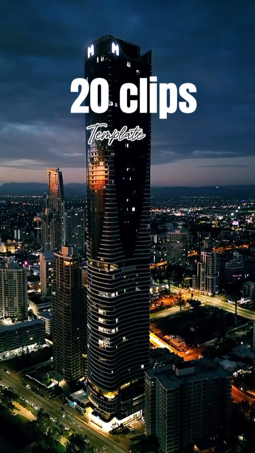 20 clips template