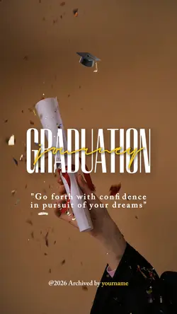 Graduation journey 