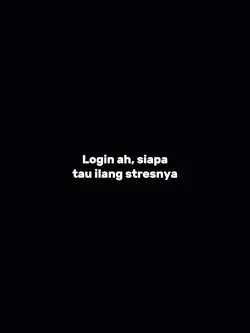 Login ah siapa tau