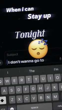 don’t wanna 😴🌌