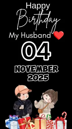 HBD Husband 04 Nov