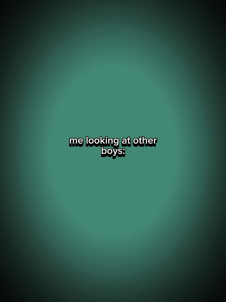 looking at boys