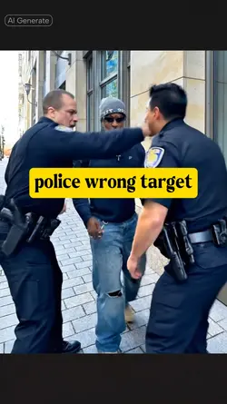 police wrong target