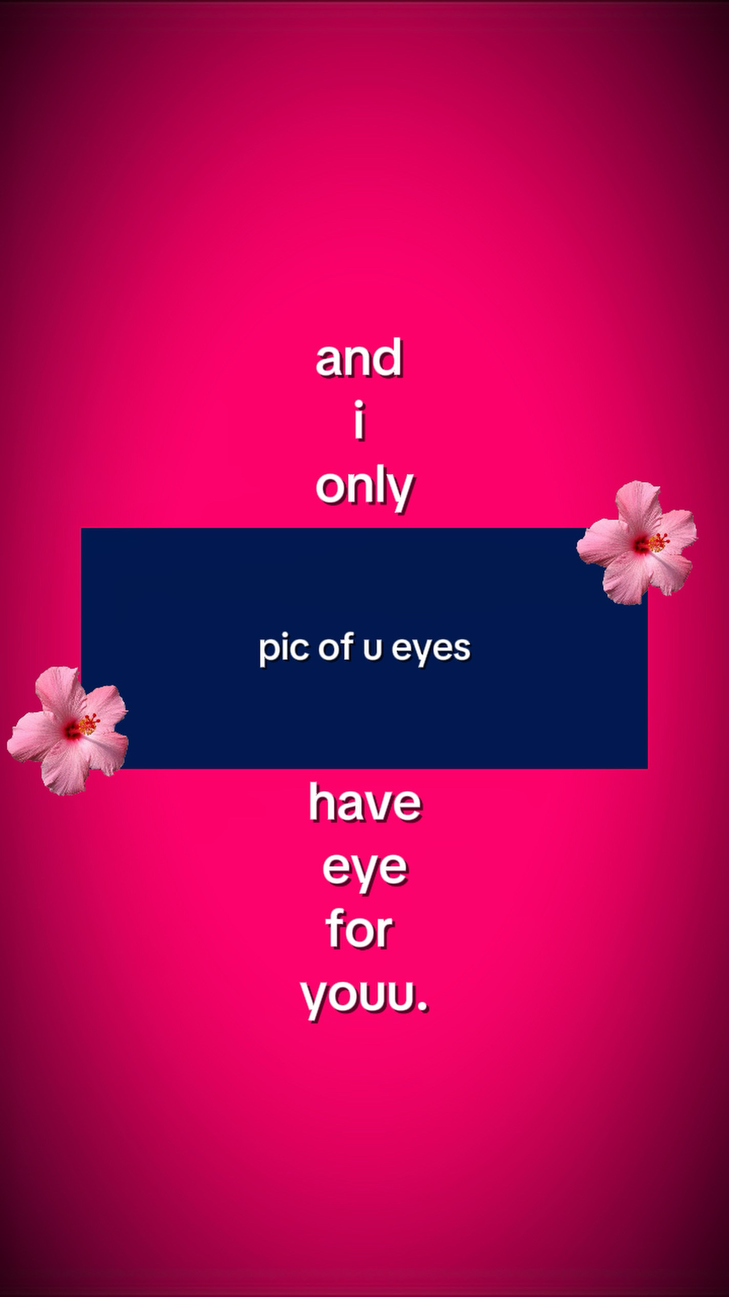 Des yeux pour toi