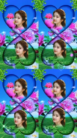 Ghép cảnh trái tim 