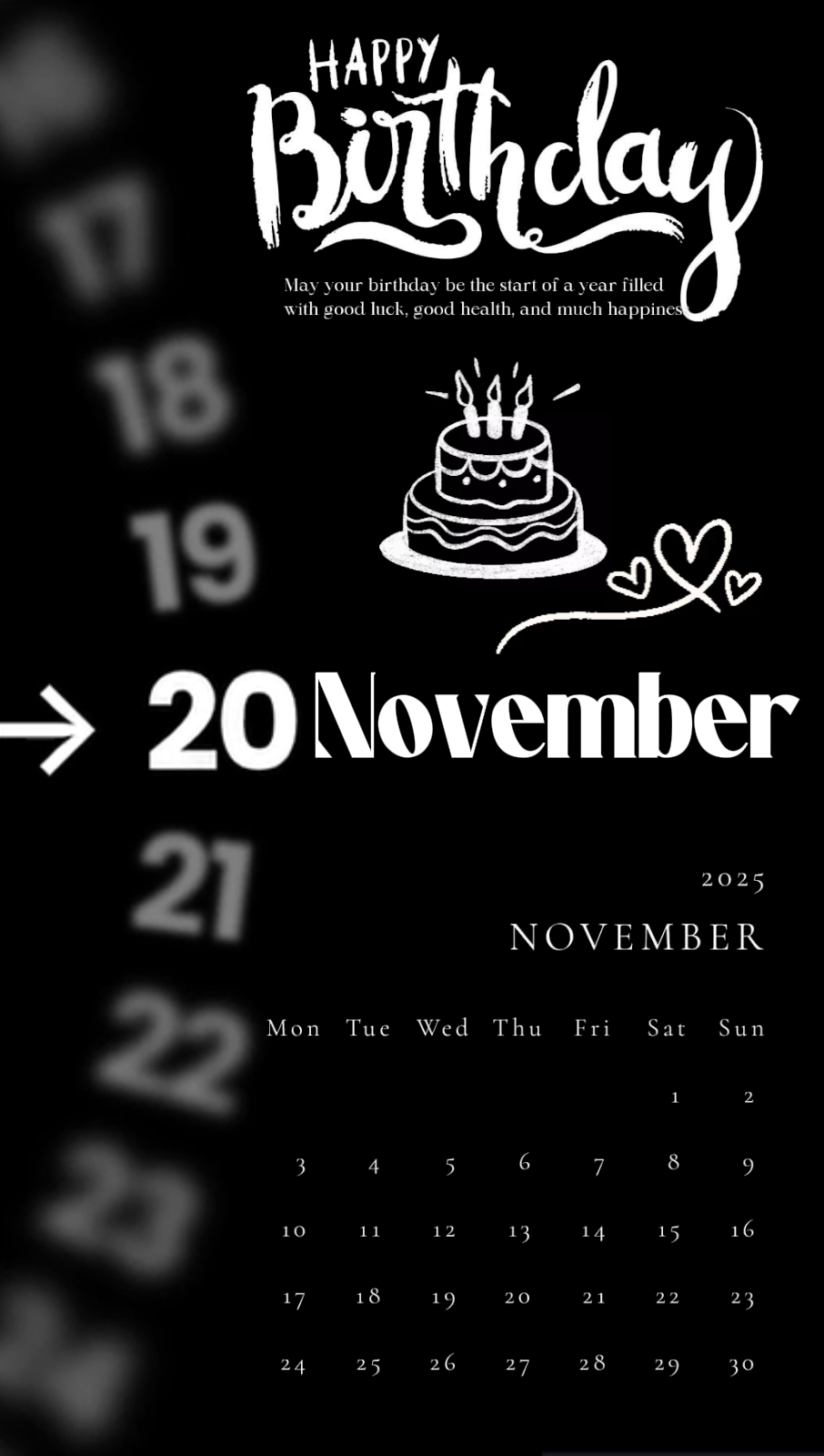 HappyBirthday 20Nov