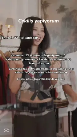 çekiliş yapiyorum