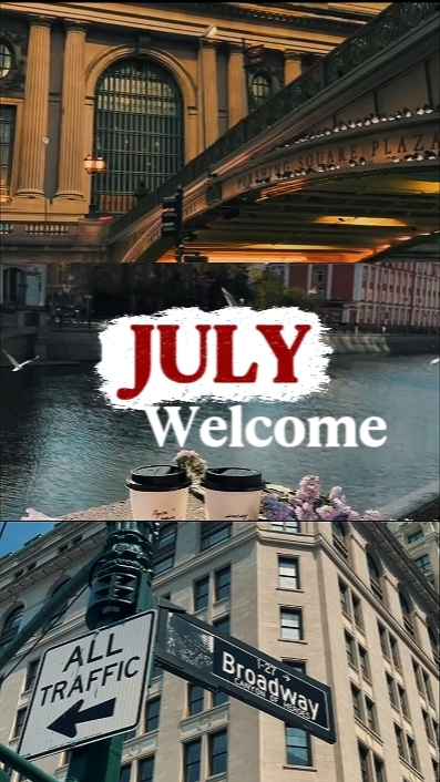Bienvenido julio 
