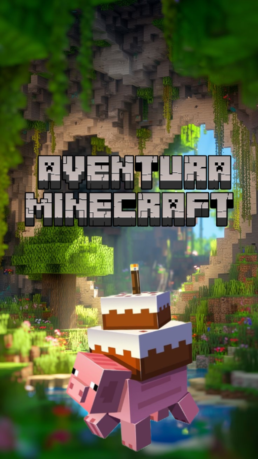 Invitación Minecraft