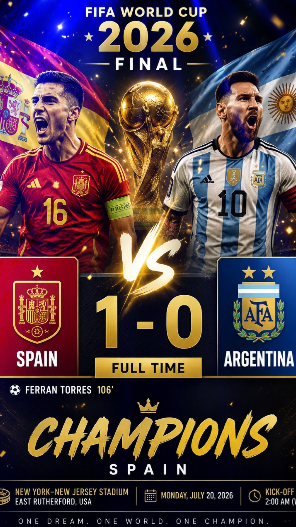Spanien ist Meister