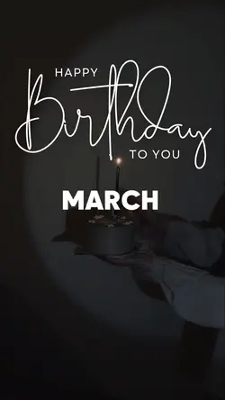 Birthday March 2026