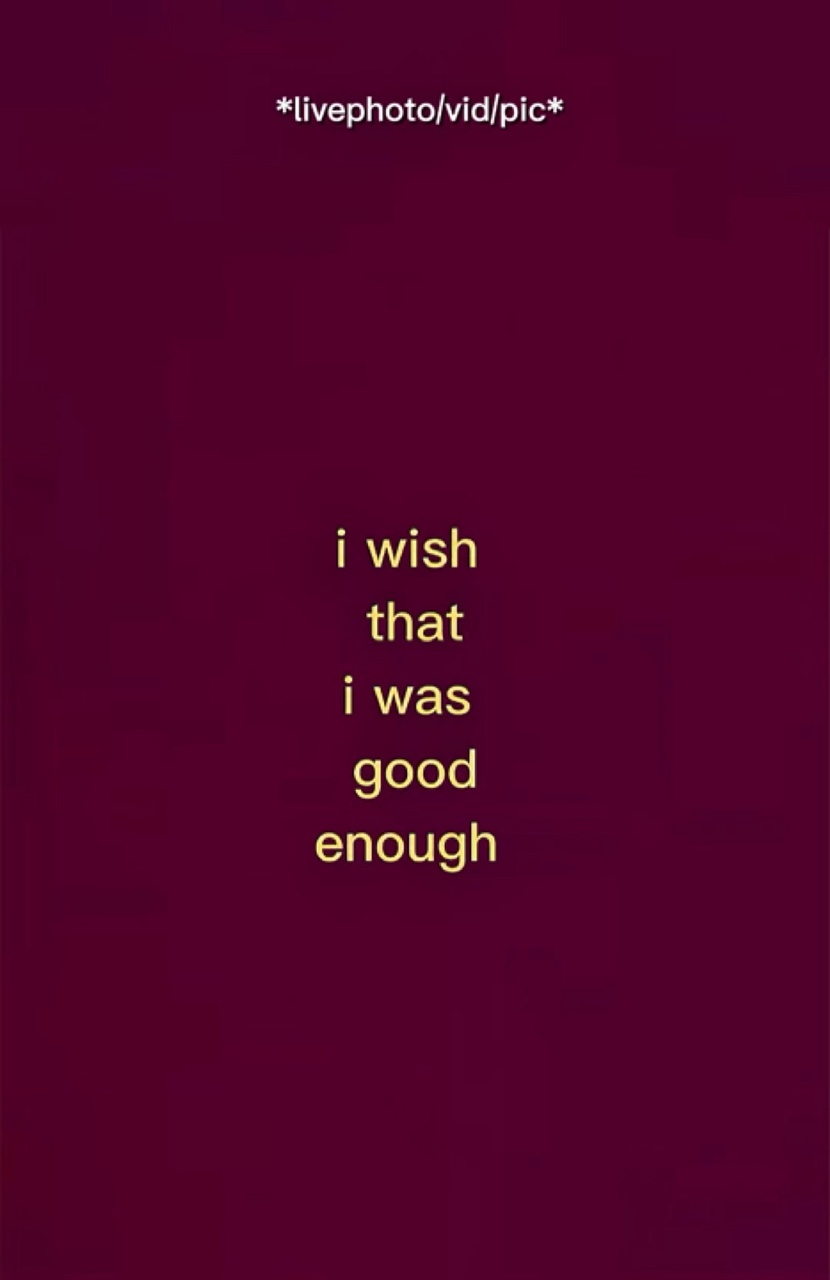 Iwishthatiwasgood