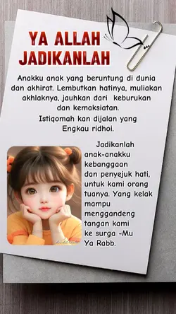 doa tuk anakku